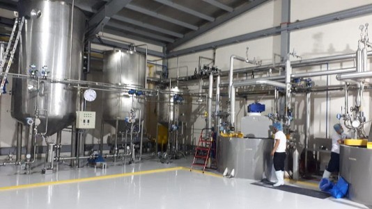 planta de saponificación