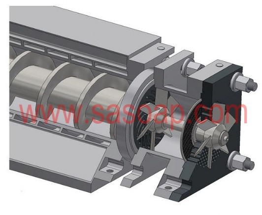 Dispositif d'extrusion de savon